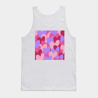 Heart Pattern Tank Top